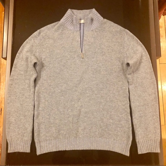 Ermenegildo Zegna Other - Ermenegildo Zegna 1/4 Zip Cashmere Sweater